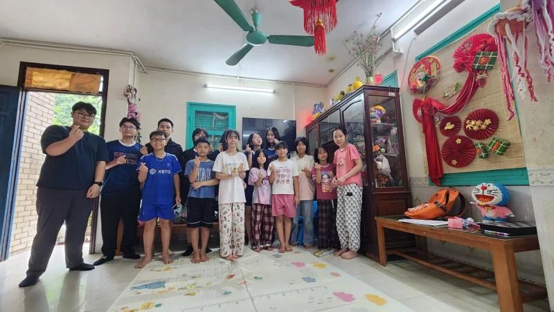 CareConnect volunteers during the SOS Children’s Village visit